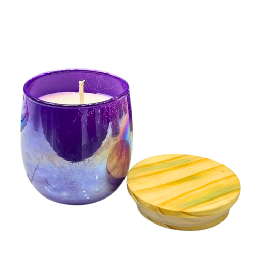 Mystic Lavender Scented Soy Candle – Serenity in Style