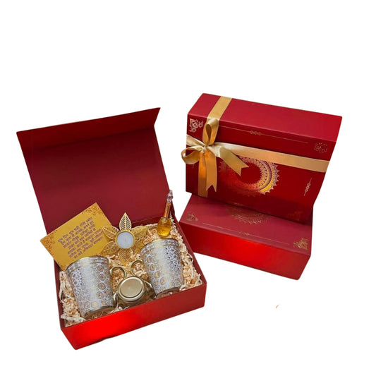 Divine Diwali Silver Glow Gift Hamper