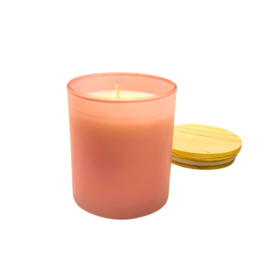 Blush Bloom Candle – Charm in Every Glow