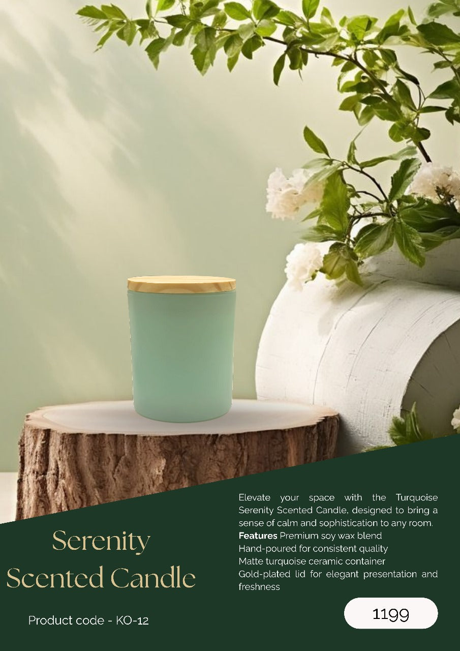 Serenity Scented Candle – Calm in Every Corner