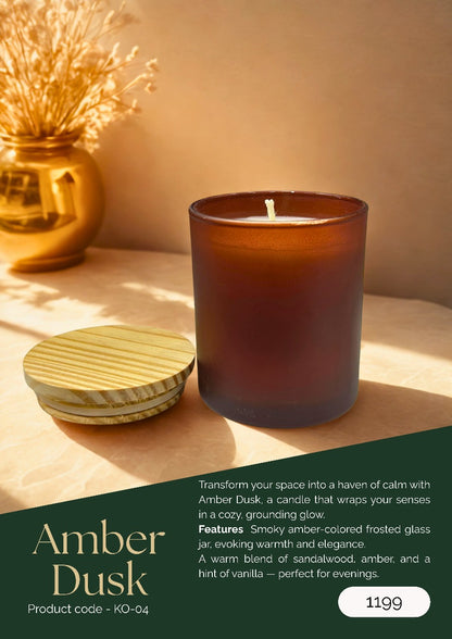 Amber Dusk – The Essence of Evening Calm